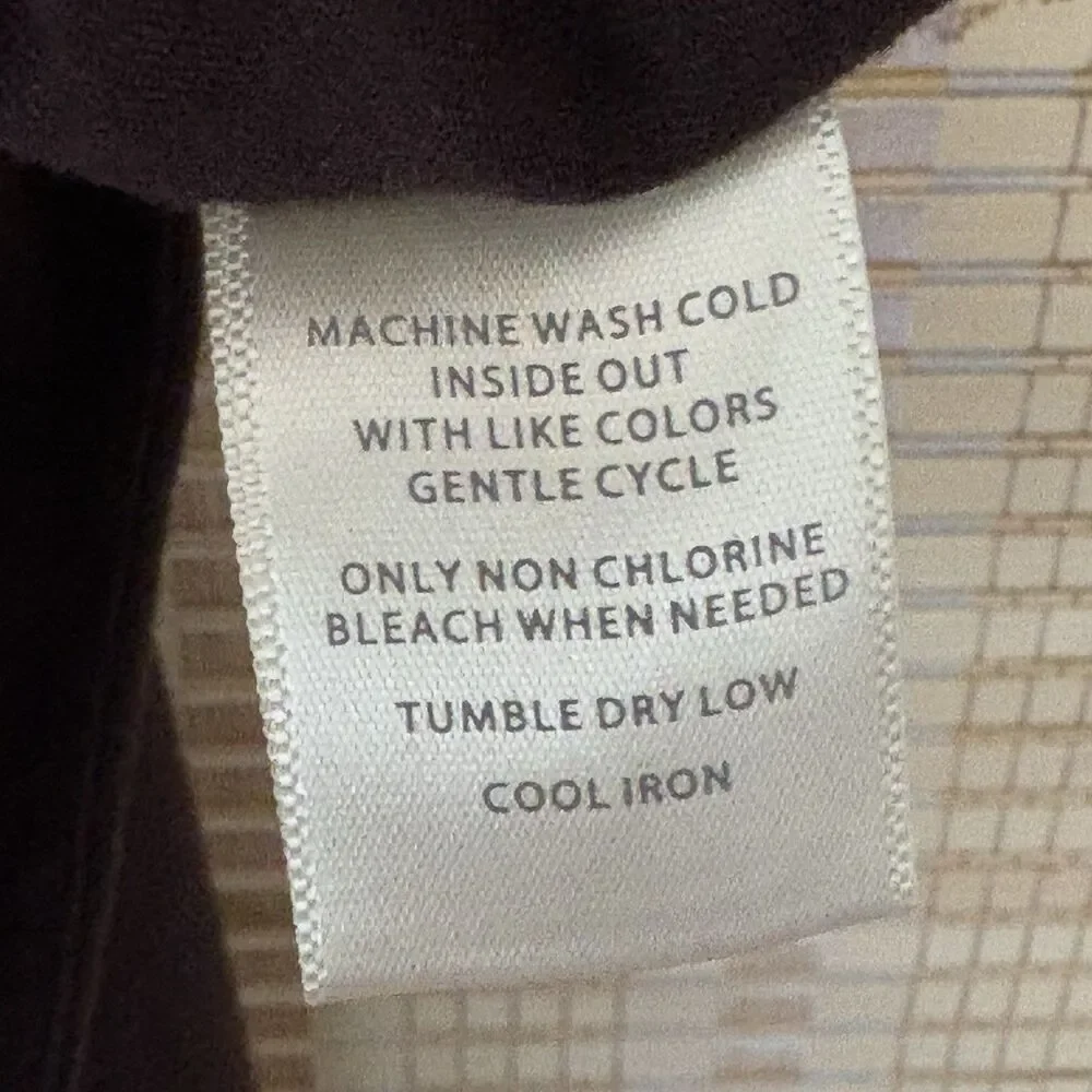 CUYANA Dolman Sleeve Midi Dress Medium Organic Pima Cotton Lagenlook Ruched Cuff - Picture 15 of 15